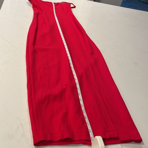 Long Spaghetti Strap Dress with a Slit - Picture 12 of 13